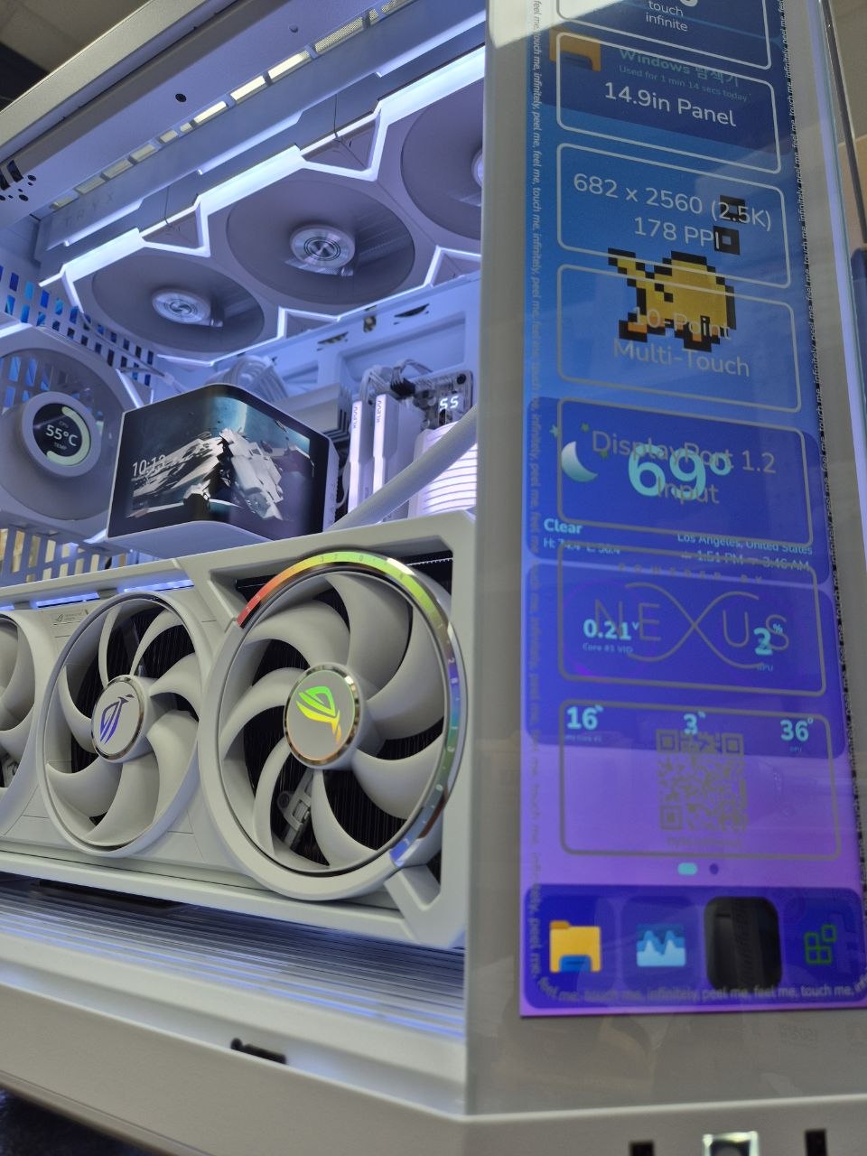 리안리 STRIMER WIRELESS 24핀 RGB 케이블