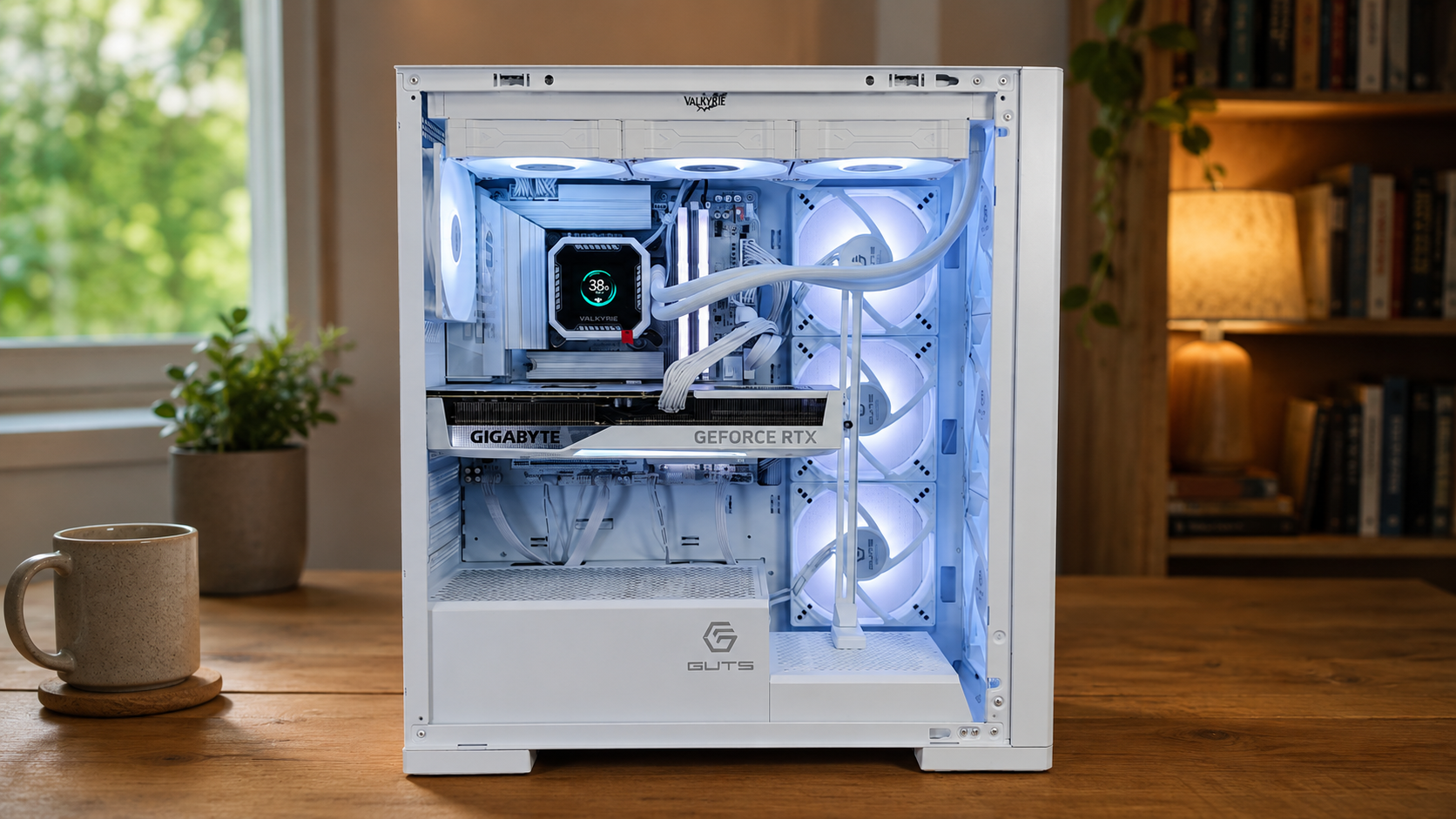 270K Plus와 RTX5070 Ti 조합의 화이트 게이밍PC 출고후기