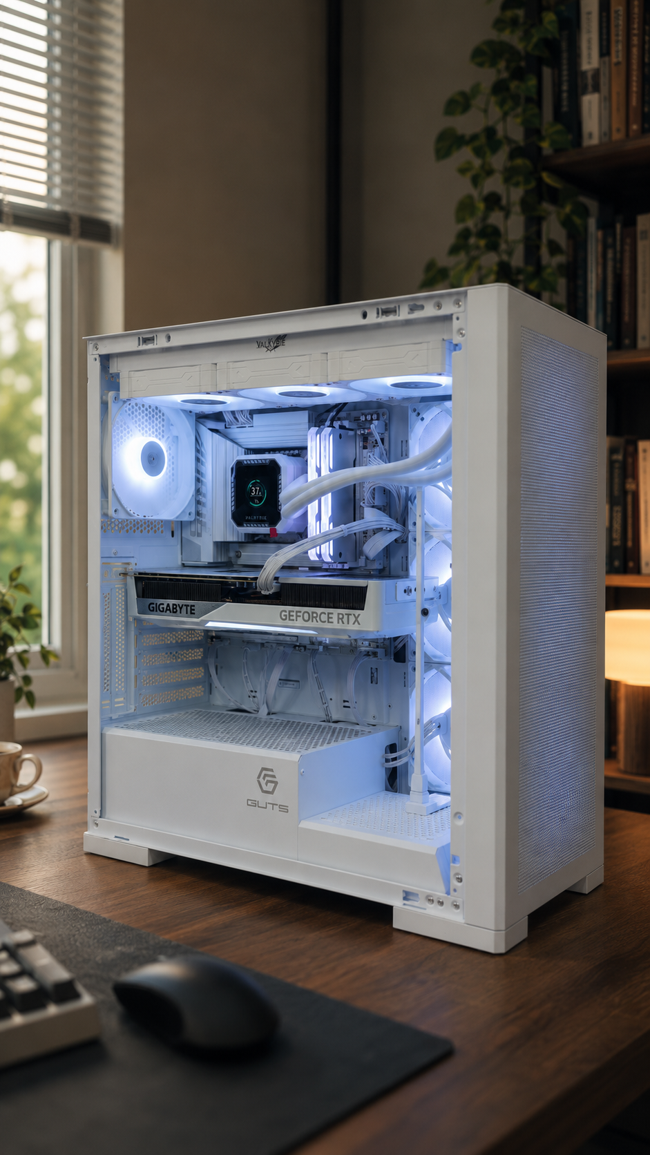 화이트 게이밍PC 본체