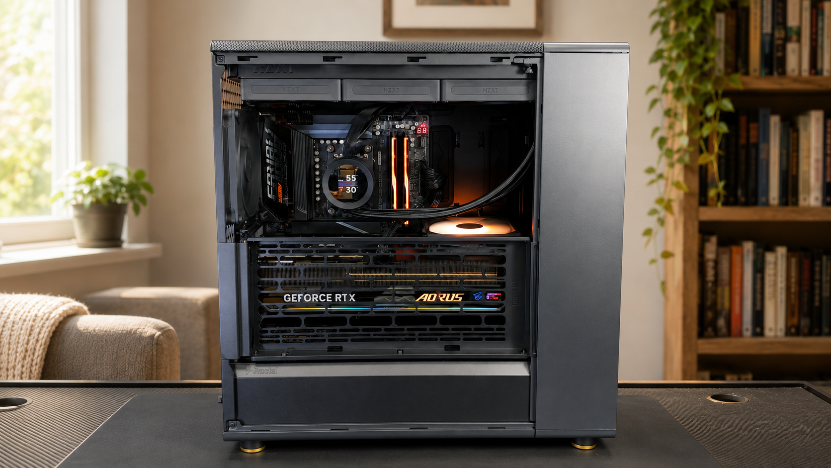 Fractal North XL로 완성한 RTX5080 블랙 게이밍PC (jin)