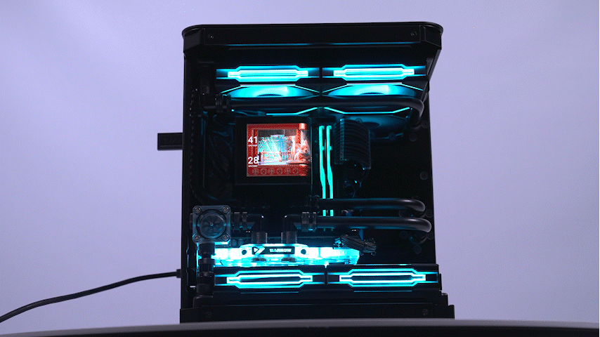 몬스타 PC AMD 9800X3D RTX 5080 32G 미니 커스텀 수냉 게이밍 컴퓨터 부띠끄